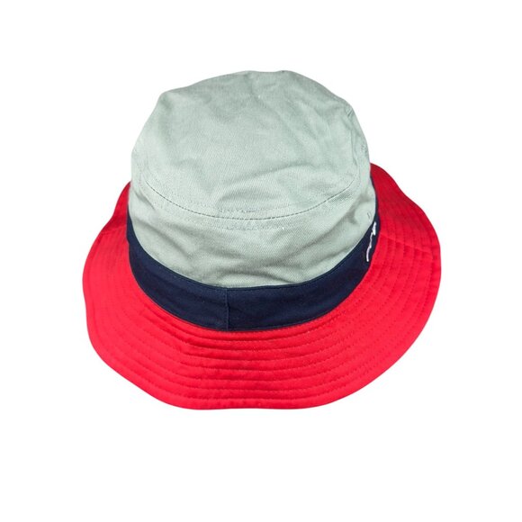 FC Bayern München Bucket Hat Unisex S/M Red/Navy/Gray Cotton Blend - Picture 6 of 9